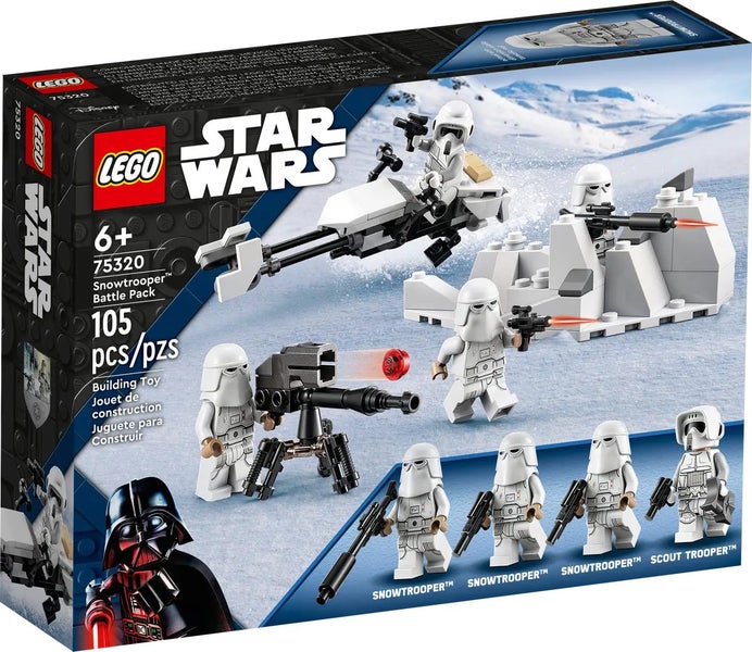 $1 RESERVE LEGO 75320 Star Wars Snowtrooper Battle Pack Carousel 1
