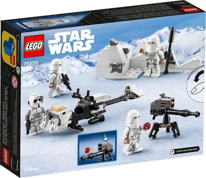 $1 RESERVE LEGO 75320 Star Wars Snowtrooper Battle Pack Carousel 2