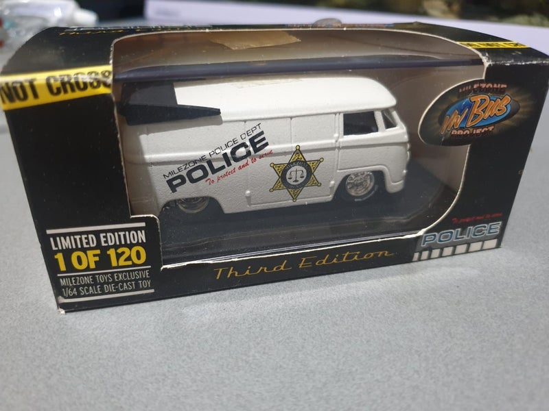 Mr Bus Project - Police 1962 Volkswagen Bus Diecast Limited Edition 1 of 120 Carousel 1