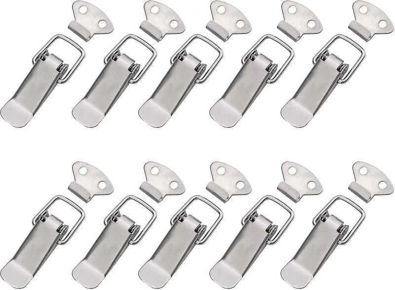 Spring Loaded Toggle Latch Hasp, Duck Billed Buckles Catch Clamp Clip For Door Carousel 1