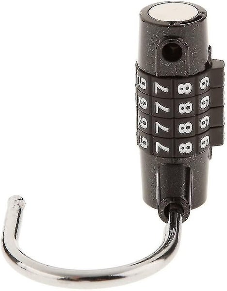 Safety Lock Padlock Suitcase Luggage Travel Locker Combination (1 Piece - Black) Carousel 1