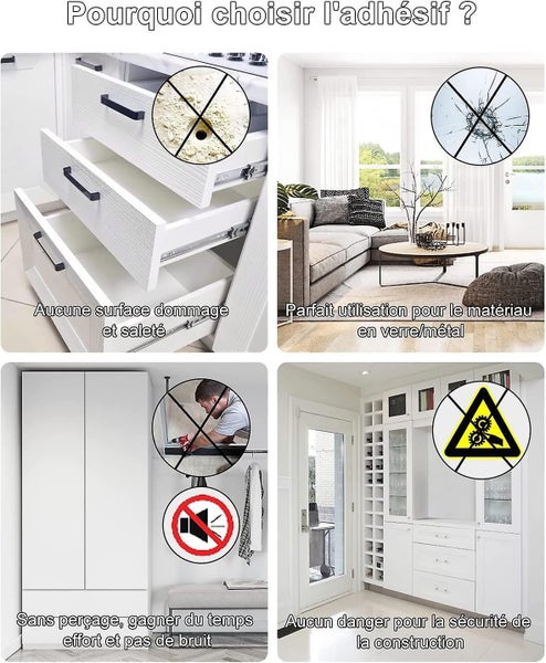 Cabinet Door Magnet Strong Adhesive Jiayi 2 Pack Magnetic Door Latch Screwless Carousel 2