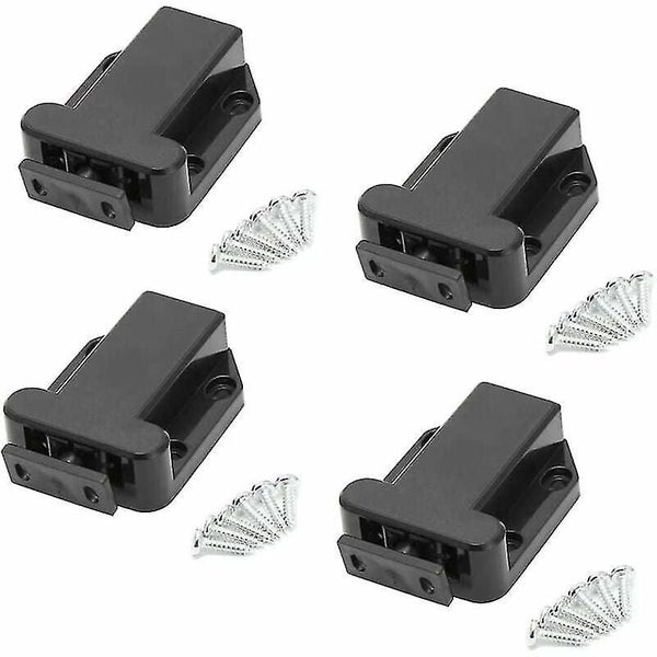 Touch Release Latches For Cupboard 4 Pieces Closet Door Closer Latches For Cupbo Carousel 1
