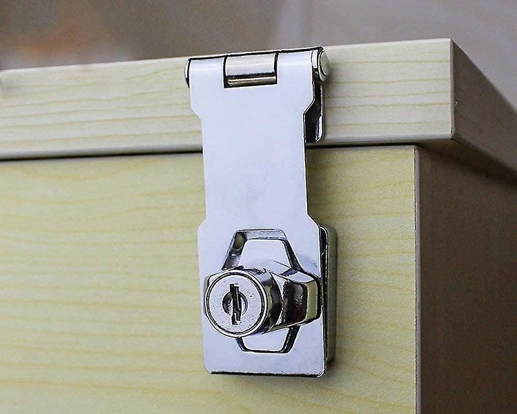 Twist Handle Latch With Key For Door Cabinet (silver) (1pcs) Carousel 5