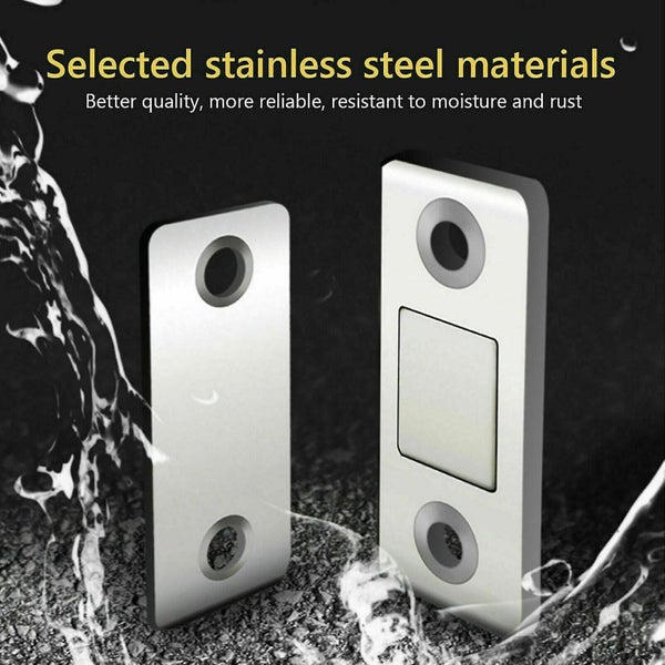 Strong Magnetic Door Closer Cabinet Catch Latch Cupboard Ultra Thin Closures Carousel 1