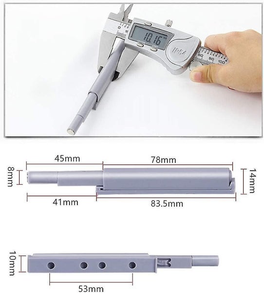 Push-to-open Magnetic Latches Open And Close The Door With A Simple Push (10pcs) Carousel 4