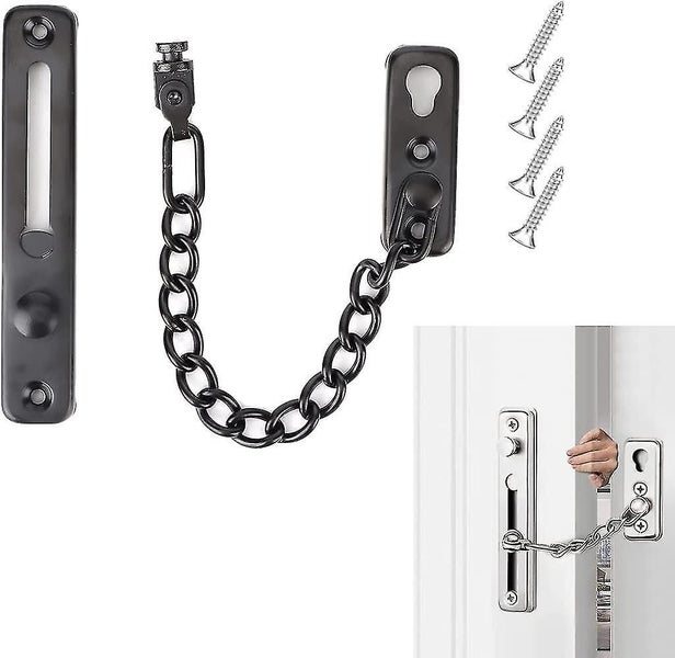 Stainless Steel Door Chain. Door Latch Guard Chain. Door Security Chain. Door Carousel 1
