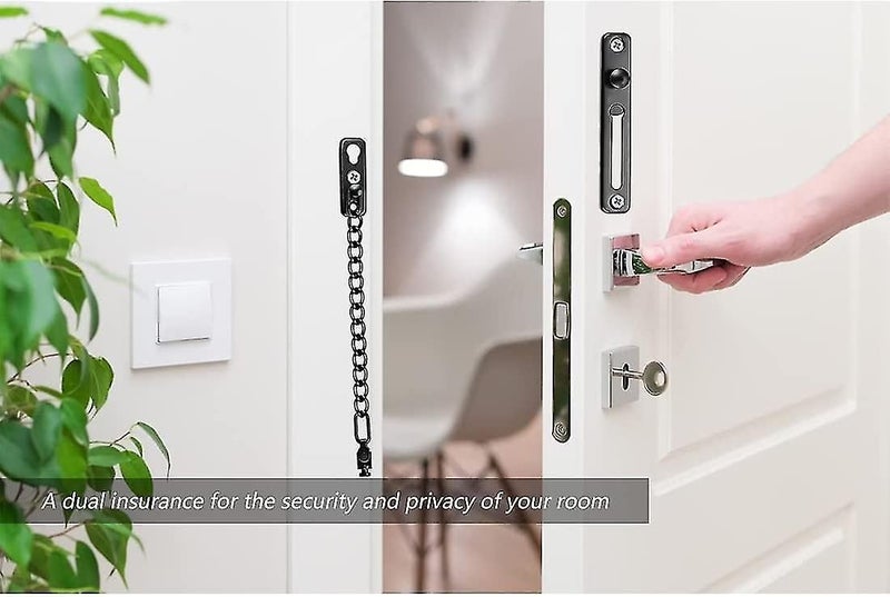 Stainless Steel Door Chain. Door Latch Guard Chain. Door Security Chain. Door Carousel 2
