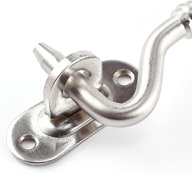 Cabin Hook, Gate Latch 8inch Stainless Steel Eye Shed Door Latch For Shed Door Carousel 2