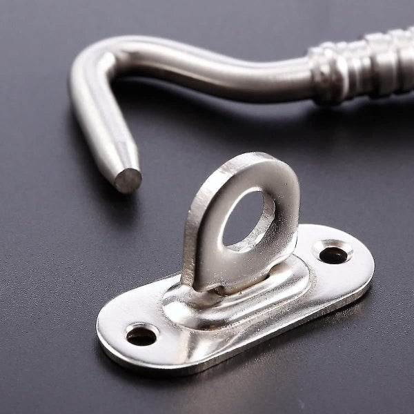 Cabin Hook, Gate Latch 8inch Stainless Steel Eye Shed Door Latch For Shed Door Carousel 3