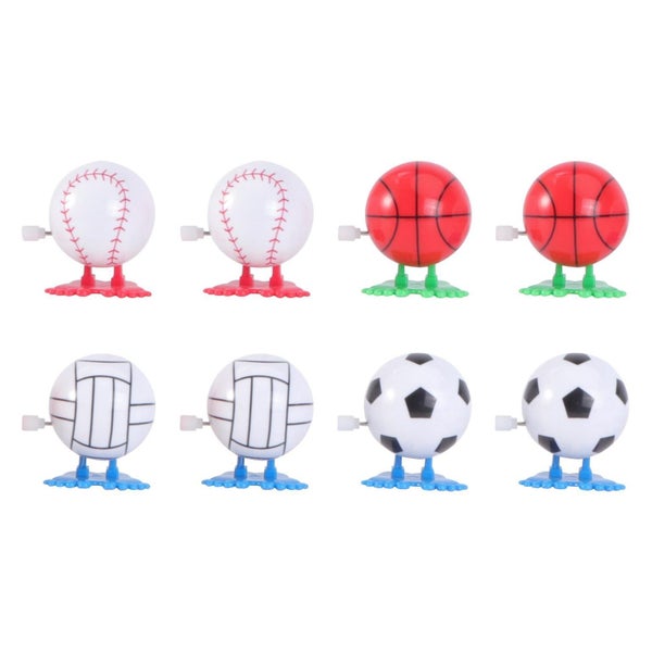 8pcs Children Clockwork Toys Unique Ball Style Playthings Holiday Gifts Carousel 1