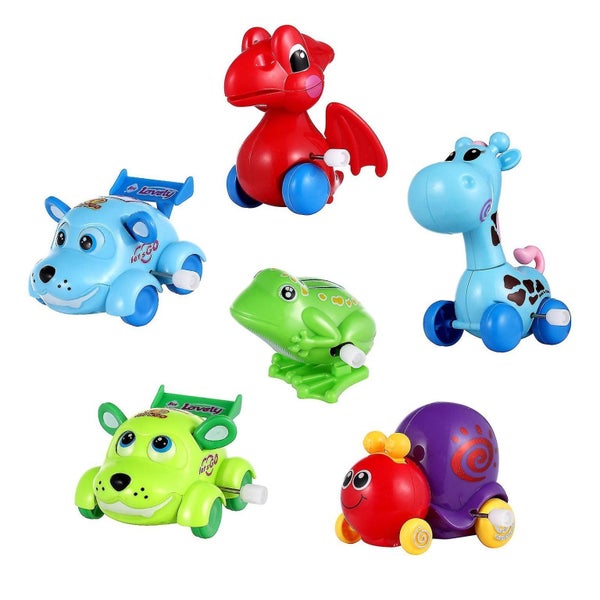 6 Pcs Bulk Kids Gifts Wind Up Animal Toys Windup Toys Kids Wind Toy Small Toys Carousel 1