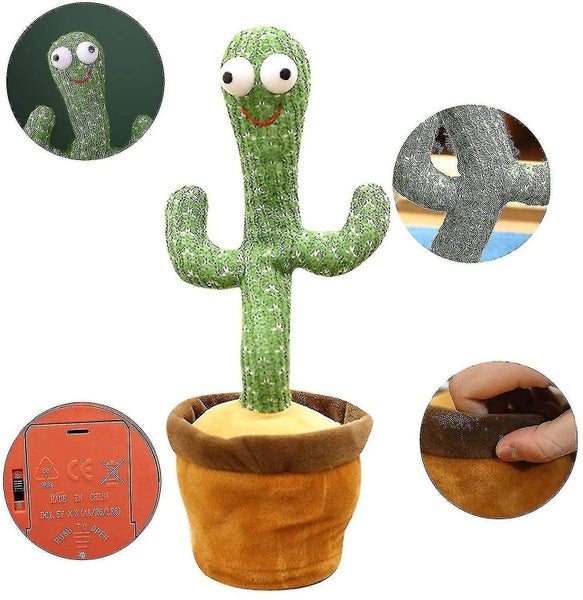 Dancing Cactus Toy talking Repeat Cactus Toy Singing Sunny Cactus Toy Carousel 1