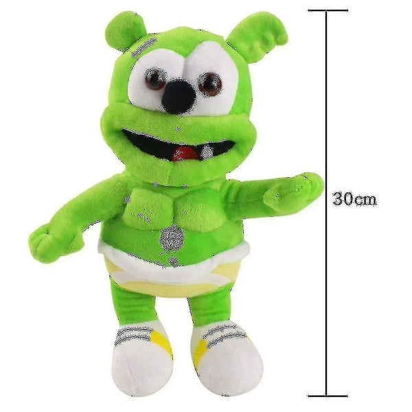 Singing I Am A Gummy Bear - Musical Gummibar Soft Plush Doll Teddy Toy Carousel 2