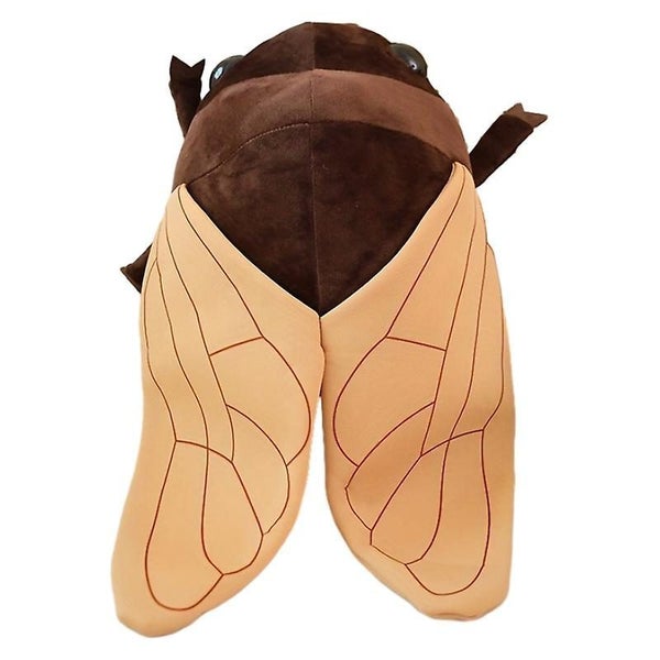 Insect Series Zen Cicada Plush Toy Animal Doll Moth Sofa Pillow Photo Ornament Carousel 1