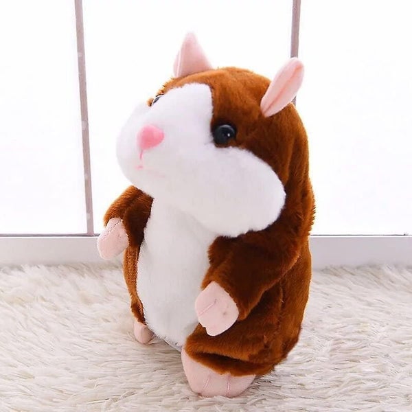 Talking Hamster Plush Toy Record Repeats What You Say Mimicry Pet Toy Carousel 1