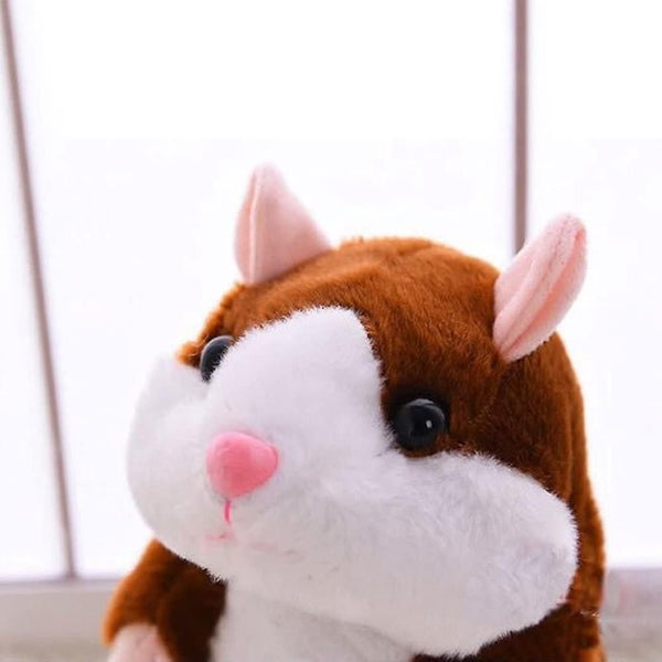 Talking Hamster Plush Toy Record Repeats What You Say Mimicry Pet Toy Carousel 2