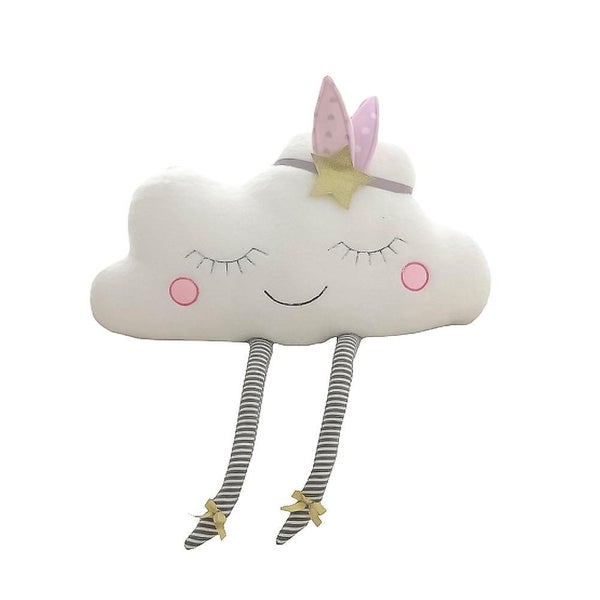 Smile Cloud Pillow Plush Toy Stuffed Dolls Sofa Back Cushion Throw Pillow For Carousel 1