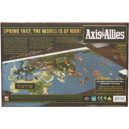 Axis & Allies 1942 2nd Edition Board Game Carousel 2