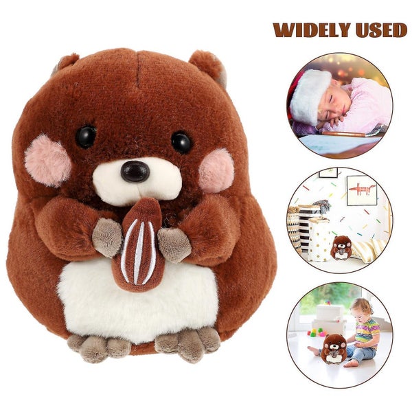 Supple Plush Bobac Doll Cartoon Animals Toy Plush Groundhogs Toddler Plush Boba Carousel 3