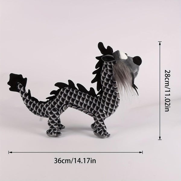 Dragon Doll Black Dragon Plush Toys Simulation Dragon Plush Dolls Carousel 2