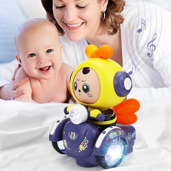 Baby Musical Toy With Led Lights fun Bee Shape Musical Light Toddler Toys Music Carousel 2