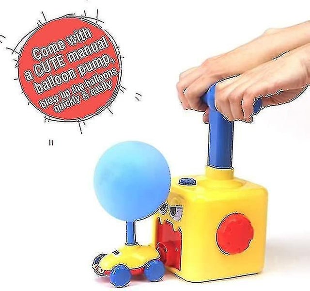 Balloon Powered Car Duck Balloon Racing Pneumatic Car Tall Toys Party Supplies Carousel 2