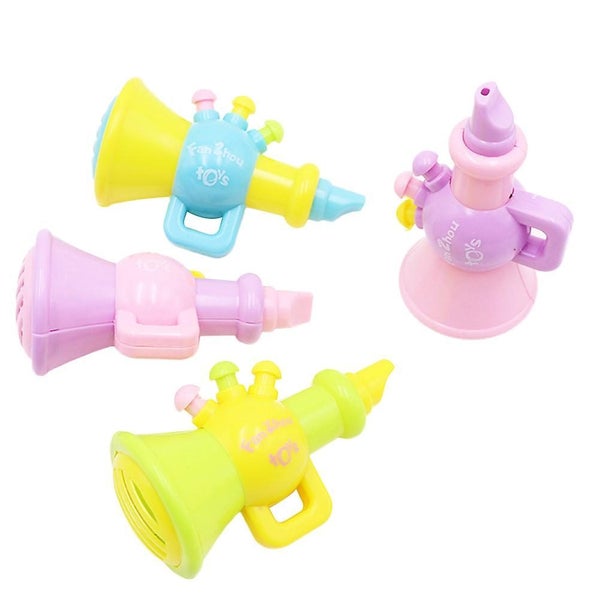 4pcs Plastic Trumpet Kids Musical Toy Children Party Carousel 1