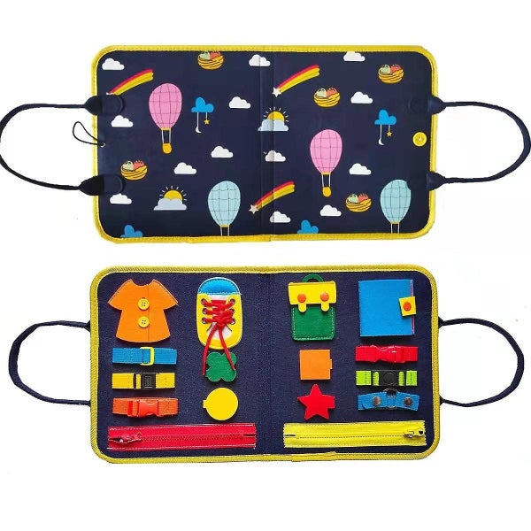 Learning Toys Busy Board For Toddlers Baby Educational Learning Toys Felt Learn Carousel 1