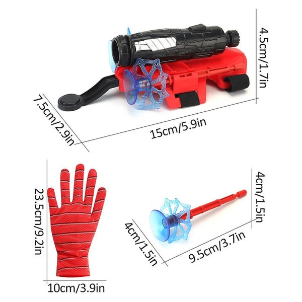 Spider Web Shooters Toy Spiderman Launcher For Kids Fans Hero Launcher Wrist To Carousel 2