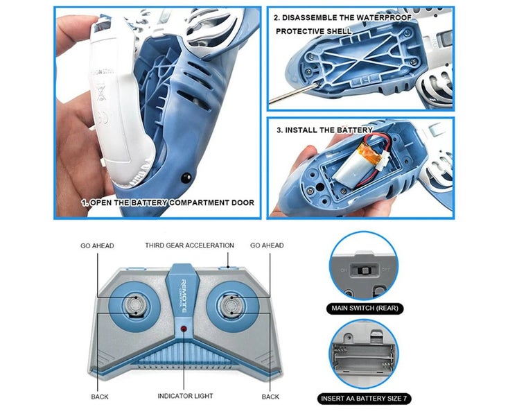 Remote Control Car,RC Stunt Cars Toys for Kids,Foul-Wheel Drive Double-Sided ... Carousel 2