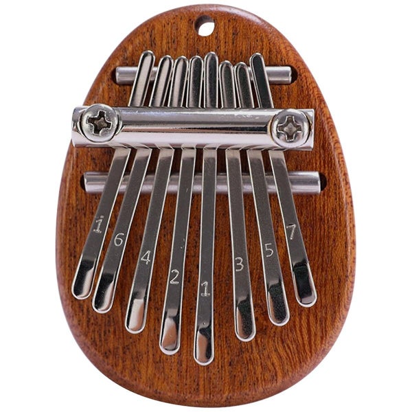 Marimba Instrument Finger Thumb Piano 8 Key Mini Kalimba Kalimba Gecko Small Carousel 1