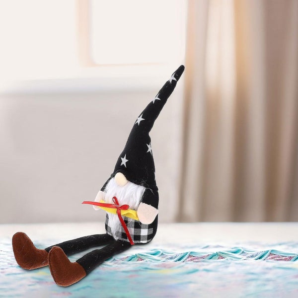 Para Salas De Casa Plush Scandinavian Doll Dwarf Elf Doll Spring Carousel 3