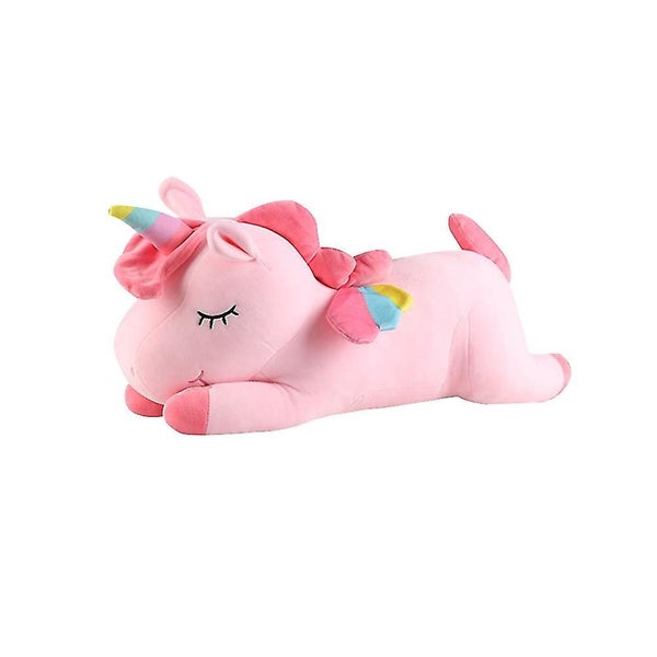 1pc Rainbow Unicorn Plush Toy Delicate Skin friendly Stuffed Doll Throw Pillow Carousel 1
