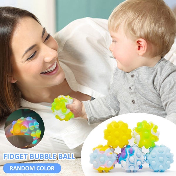 3D Silicone Stress Relief Fidget Ball Squeeze Ball Fidget T Carousel 2