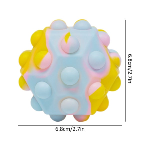 3D Silicone Stress Relief Fidget Ball Squeeze Ball Fidget T Carousel 6