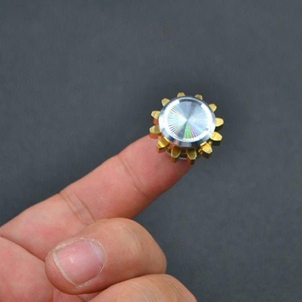 Simple Fidget Spinner Hand Nine Jagged Finger Gyro Toy - Stress Relief Carousel 3