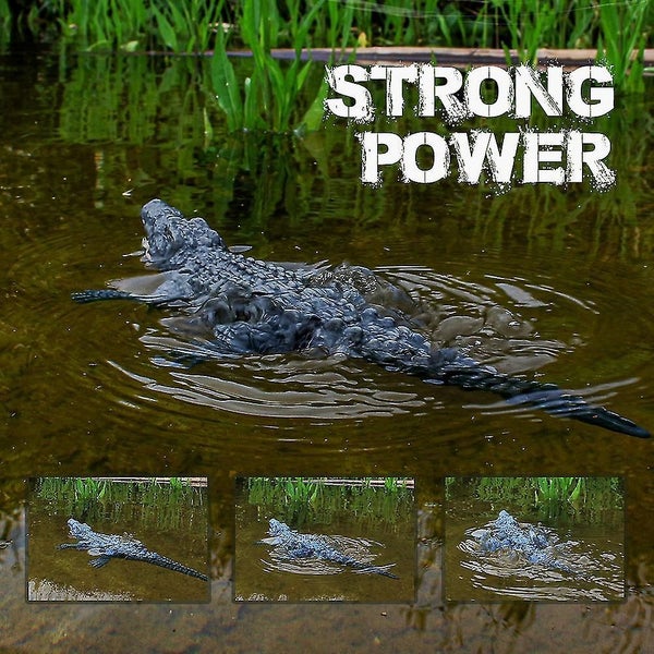Remote Control Crocodile Toy Underwater Simulation Fish Eye Luminous Toy Remote Carousel 2