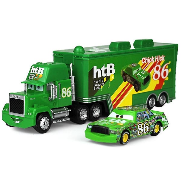 Car Models Cars 2 3 Movie Mcqueen The King Chick Hicks Mack Truck Uncle Truck Carousel 1