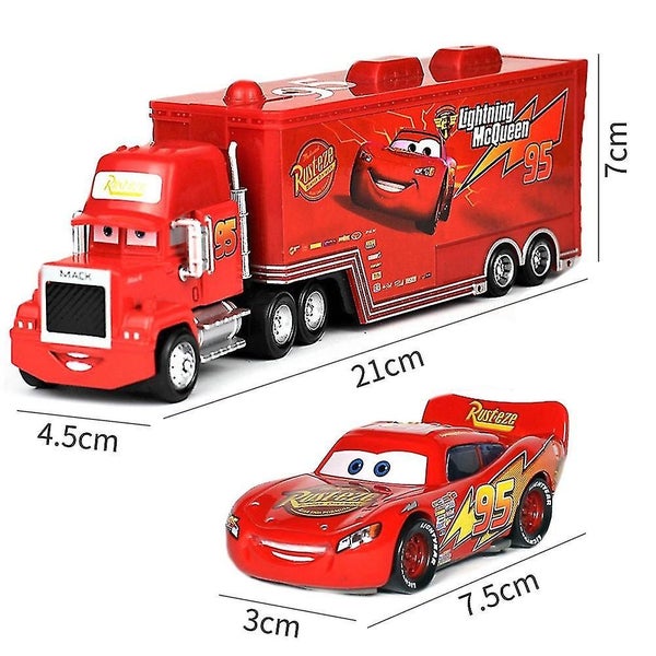 Car Models Cars 2 3 Movie Mcqueen The King Chick Hicks Mack Truck Uncle Truck Carousel 2