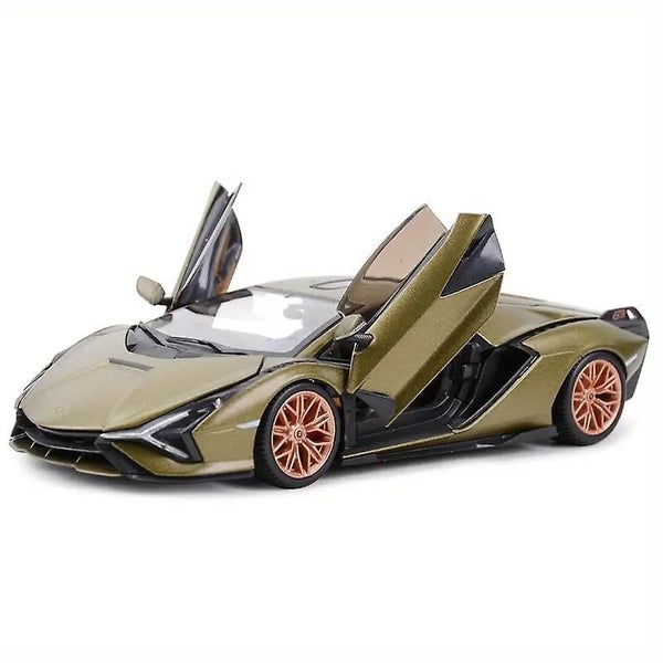 1:18 Simulated Large Lambo Lightning Gini Alloy Car Model Door Opening Sound An Carousel 1