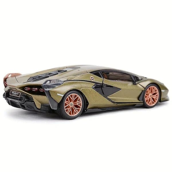 1:18 Simulated Large Lambo Lightning Gini Alloy Car Model Door Opening Sound An Carousel 2