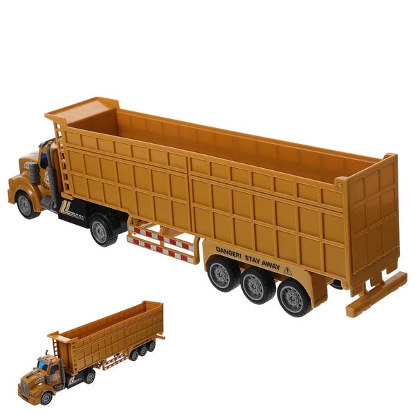 Simulated Autotruck Model Toy Boys Plaything Lifelike Mini Container Truck Toy Carousel 3