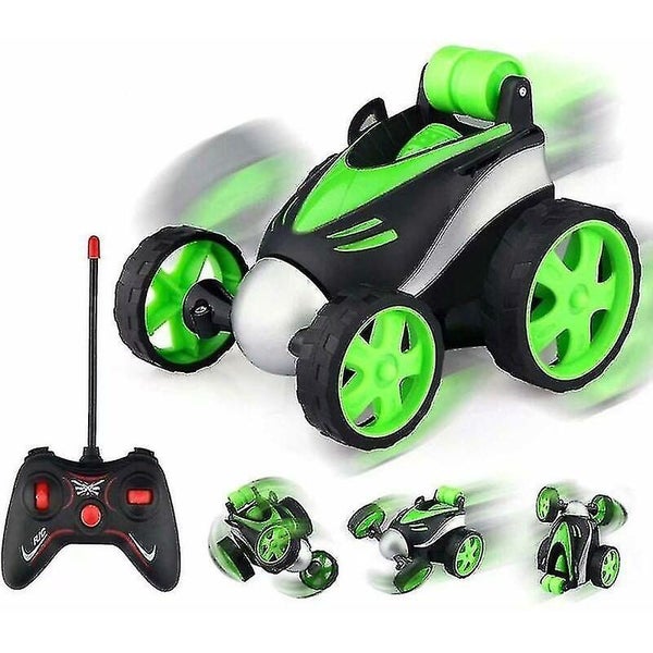 Remote Control Car Stunt Roll Electric Doublesided Stall Toy Remote Control Car Carousel 2