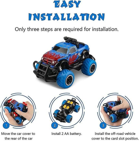 Children's Mini Four-way Remote Control Car Toy Car Boy Doodle Off-road Vehicle Carousel 5