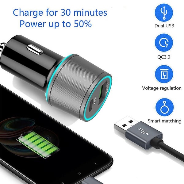 Type C Car Charger, Compatible For Galaxy Series And More,car Charger Carousel 2
