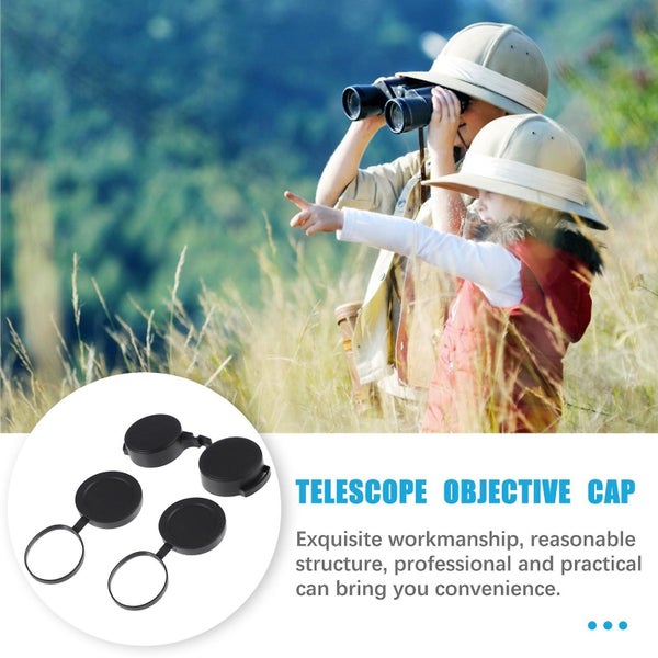 1Pcs Binoculares Objective Lens Covers Rubber Objective Lens Cap Binocular Eye Carousel 2
