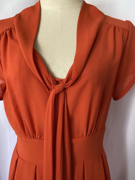 KIWI DESIGNED *ANNAH S* SEMI SHEER LIGHTWEIGHT SUMMER DAY DRESS (S) Carousel 2