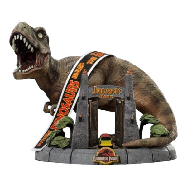 Jurassic Park Tyrannosaurus Rex Illusion Deluxe Minico Vinyl Carousel 1