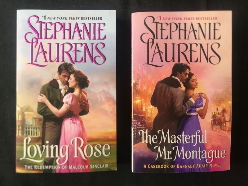TWO 'BARNABY ADAIR' BOOKS BY STEPHANIE LAURENS - NEW YORK TIMES BESTSELLER Carousel 1